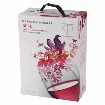 Casas Patronales Cabernet Merlot Rose 3 l. LÄTZCHEN