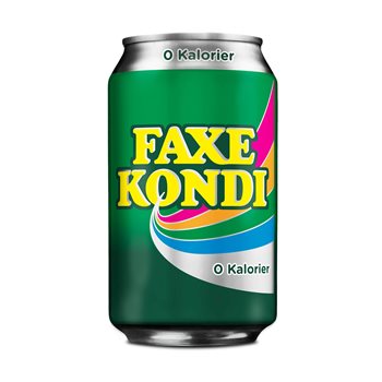 Faxe Kondi 0 kalorier 24x0,33 l. Sukkerfri