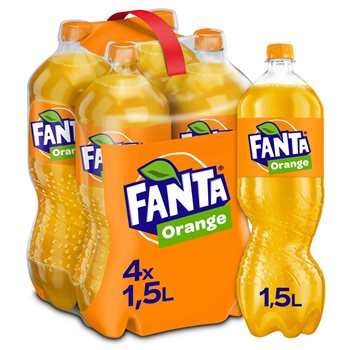 Fanta oransje 4 x 1,5 l. KJÆLEDYR