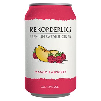 Rekordbrytande mango hallon 4,5% 24x0,33 l.