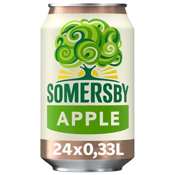 Somersby Apple - Apple Cider 4,5%, 20x33Cl. Potere