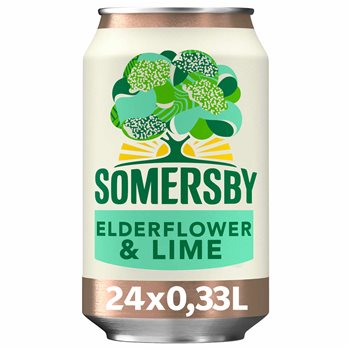 Somersby ElderFlower - Elderflower Cider 4,5%, 20x33Cl. kan