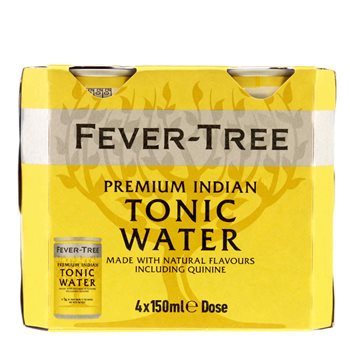 Fieberbaum indisches Tonic Water 4x150 ml ds. + Einzahlung