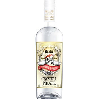 Crystal Pirate White Rum 37,5% 1 l.