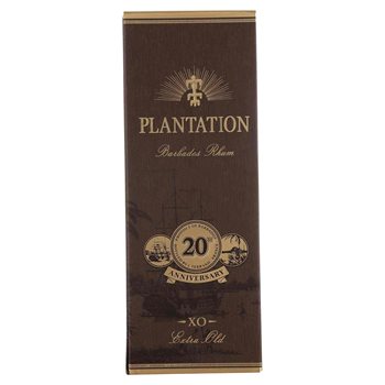 Rum Plantation Barbados Ekstra gammel 20 -års jubilæum 40% 0,7 l.