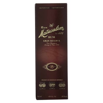 Ron Matusalem solera 15 40% 0.7 l.