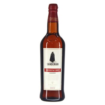 Sandeman Medium Dry Sherry 15% 0,75 L.