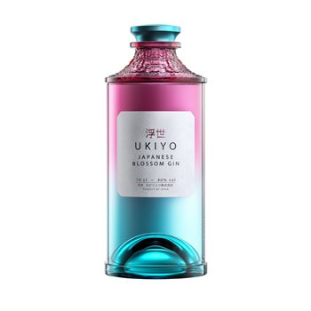 Ukiyo Japanese Blossom Gin 0,7L 40%