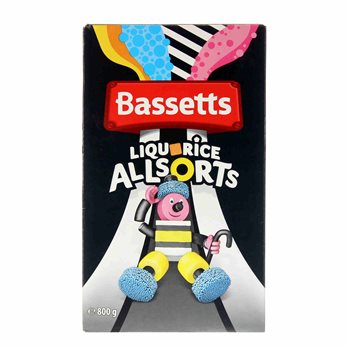 Bassetts Likorice Allsorts 800 g