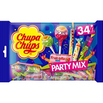 Chupa chups party mix 400 g.