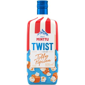 Minttu Twist Popcorn 0.5l 16%