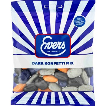 Evers Dark Confetti Mix 190 g.