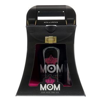 Mom Gin Gift Box con rossetto 39,5% 0,7 l.