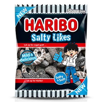 Haribo Salty gillar 350 g.