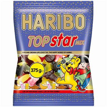 Haribo Top Star Mix 375 g