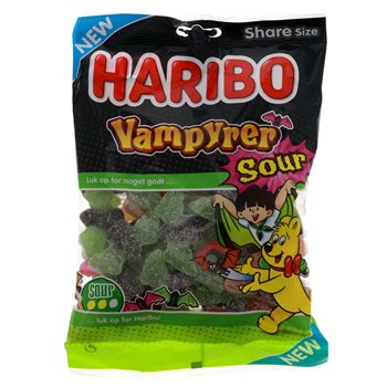 Haribo Vampires saur 375G DK