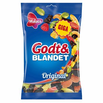 Malaco bra och blandat original 900 g