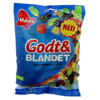 Malaco bun și mixt original 340 g.