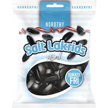 Nordthy Lity Licorice 65G senza zucchero 65G