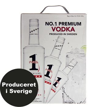 No.1 Vodka premium 37.5% 3 L. BABERO