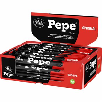 Barra de regaliz original de panda Pepe 40x32g