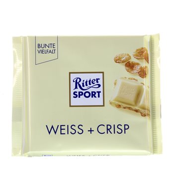 Ritter Sport alb crocant 100 g