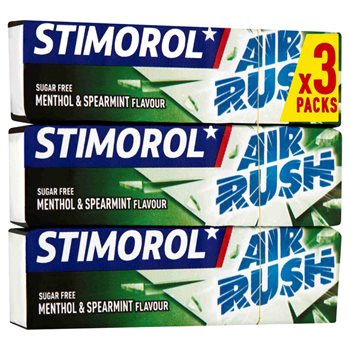 Estimorol Air Rush Menthol Spearmint 3 paquete 42 g