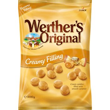 Storck Werther, umplutură cremoasă de 1000 g.