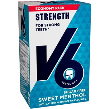 V6 Flour Sweet Menthol Menthol Economy Paquete 70 g