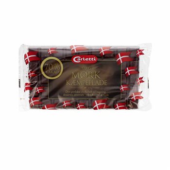 Placa uriașă Carletti Dark 70% 170 g