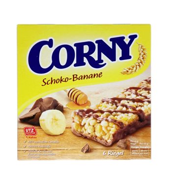 Banana di cioccolato di banale müslibar 6x25 g