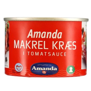 Amanda Mackerel Fish 190 g