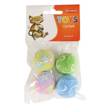 Mejor amigo Cat Ball 4 PCS