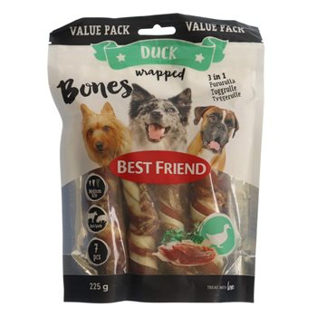 Best Friend Bones 3in1 Duck 225 g. 7 pcs.